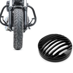 Sett: Crash bar egnet for Harley Davidson Sportster 04-20 Craftride HS5 svart + motorsykkel frontlys grill Craftride egnet for Harley Davidson Sportster 04-20 i svart