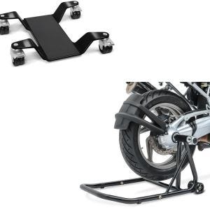 Set: Rangierhilfe für Hauptständer Easy Mover III bis 400kg in schwarz + Einarmständer BMW R NineT 14-20 Montageständer Single-Classic schwarz_1