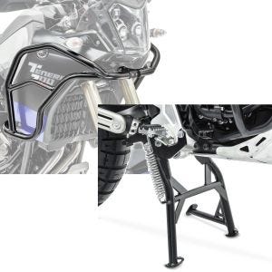 Set: Verkleidungsschutzb&uuml;gel XL f&uuml;r Yamaha Tenere 700 19-21 Motoguard Tank-Sturzb&uuml;gel oben + Hauptst&auml;nder f&uuml;r Yamaha Tenere 700 19-21 ConStands_1
