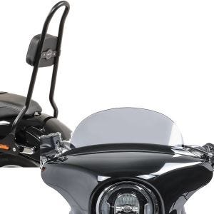 Set: Sissybar für Harley Softail / Sport Glide 18-21 Craftride SRL schwarz + Windschild für Harley Sport Glide 18-21 Craftride M Windschutzscheibe rauchgrau_1