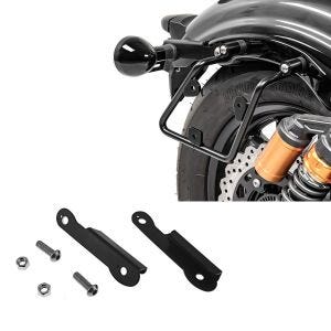 Set: Satteltaschenhalter für Yamaha XV 950 / R 14-20 rechts Abstandshalter Craftride + Blinkerverlegung für Yamaha XV 950 / R 14-20 Blinker hinten Versatz Kit Craftride_1
