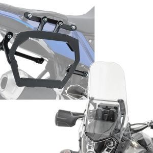 Set: Kofferträger für Yamaha Tenere 700 19-21 Bagtecs SLP für Alukoffer und Satteltaschen + Tourenscheibe für Yamaha Tenere 700 19-21 Airoad Windschild klar_1
