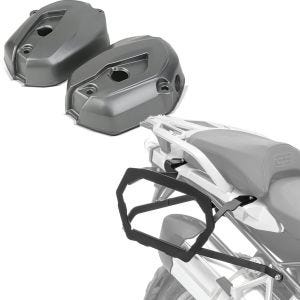 Set: Ventildeckel für BMW R 1200 GS 13-18 / Adventure 14-18 Zaddox Motordeckel rechts links + Kofferträger für BMW R 1200 GS 13-18 Bagtecs SLP für Alukoffer und Satteltaschen_1