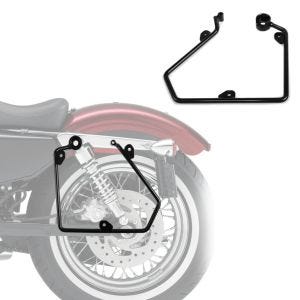 Set Satteltaschenhalter für Harley Sportster 883 Iron 09-15 Abstandshalter rechts-links Craftride SH2_1