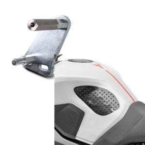 Set: Adapterplatte für ConStands Power Suzuki GSX-R 600/ 750 04-05 + Seiten Tankpad für Suzuki GSX-R 750 / 600 Grip S_1