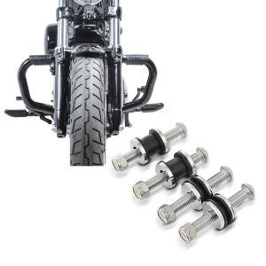Set: Sturzbügel Mustache II für Harley Davidson Sportster Forty-Eight 48 10-20 Schutzbügel schwarz Craftride + Docking Hardware Kit für Harley Sportster Forty-Eight 48 10-20 Craftride Anbausatz_1