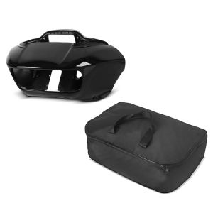 Set: Frontverkleidung Innen-Aussen für Harley Road Glide, Special, Ultra 15-20 schwarz Craftride + Innentasche für Harley Road Glide 15-20 King Tour Pak Topcase Craftride_1