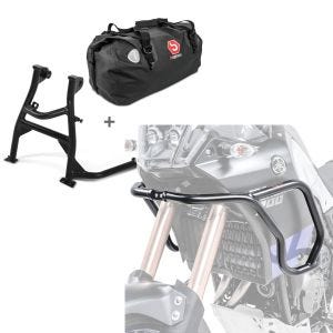 Set: Set Hauptständer ConStands und Hecktasche Bagtecs XF60 für Yamaha Tenere 700 19-21 + Verkleidungsschutzbügel für Yamaha Tenere 700 19-21 Motoguard Tank-Sturzbügel oben_1