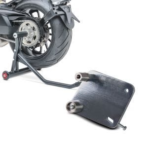 Set: Einarmständer Ducati Hypermotard 1100 / Evo 07-12 Montageständer ConStands Single-Racing schwarz matt + Adapterplatte für ConStands Power Ducati Hypermotard 796/ 1100/ Evo 07-12_1