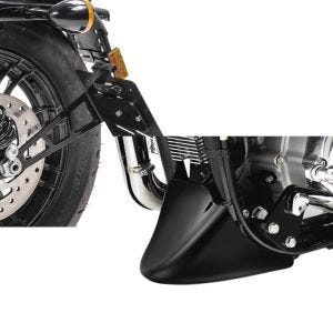 Set: Kennzeichenhalter seitlich L für Harley Sportster Forty-Eight 48 10-20 schwarz Craftride + Bugspoiler für Harley Sportster Forty-Eight 48 10-20 Craftride_1
