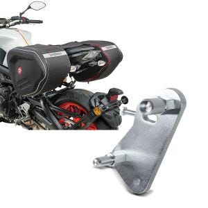 Set: Seitentaschen RF1 für Aprilia Tuono 1000/ R + Adapterplatte für ConStands Power Aprilia Tuono 1000/ R 06-11_1