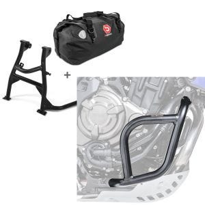 Set: Set Hauptständer ConStands und Hecktasche Bagtecs XF60 für Yamaha Tenere 700 19-21 + Sturzbügel für Yamaha Tenere 700 19-21 Motoguard Schutzbügel_1