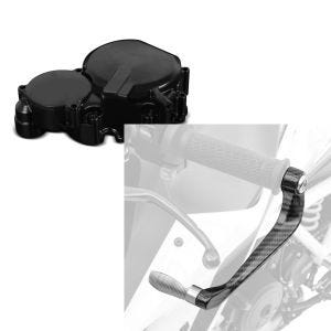 Set: Lichtmaschinendeckel für Suzuki GSX-R 600/ 750 06-17 Limadeckel Motordeckel + Hebelschützer für Suzuki GSX-R 750 / 600 X6 orange_1