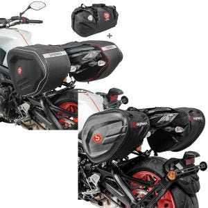 Set: Set Satteltaschen + Hecktasche für Yamaha MT-09 / Tracer 900 Bagtecs RF1-X60 + Seitentaschen CRB für Yamaha MT-09 / Tracer 900_1