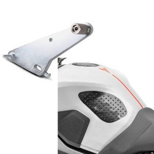 Set: Adapterplatte für ConStands Power Suzuki SV 650/ S 03-08 + Seiten Tankpad für Suzuki SV 650 / S / X Grip S_1