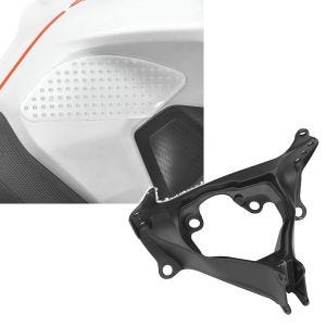 Set: Seiten Tankpad Grip Pad M für Suzuki GSX-R 750 / 600 + Verkleidungshalter für Suzuki GSX-R 750 / 600 08-10 Verkleidungshalterung_1