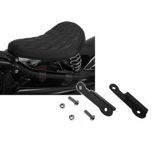 Set: Solo Federsattel für Yamaha XV 950 / R / Racer BR11 Craftride + Blinkerverlegung für Yamaha XV 950 / R 14-20 Blinker hinten Versatz Kit Craftride_1