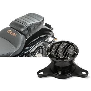 Set: Sozius Sitz mit Polsterung für Harley Sportster Forty-Eight 48/ 883 Iron Craftride + Luftfilter Harley Davidson Sportster 883 Iron 09-20 Sport Grid Craftride_1