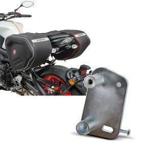 Set: Seitentaschen RF1 für Ducati Diavel / S + Adapterplatte für ConStands Power Ducati Diavel 11-18_1