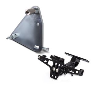 Set: Adapterplatte für ConStands Power Triumph Speed Triple /R/ S 11-20 + Kennzeichenhalter für Triumph Speed Triple / R / RS / S Nummernschildhalter Zaddox NH2_1