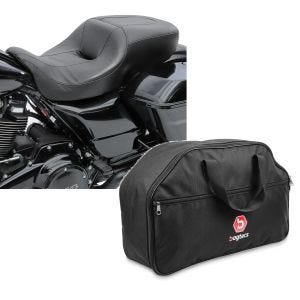 Set: Komfort-Sitzbank für Harley Davidson Road Glide Special 15-21 Hammock Craftride + Innentasche Topcase für Harley Road Glide Special 15-21 Craftride MT5_1