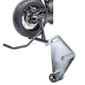 Set: Einarmständer BMW R NineT Urban G / S 17-21 Montageständer ConStands Single-Racing schwarz matt + Adapterplatte für ConStands Power BMW R NineT Urban G/S 17-21_1