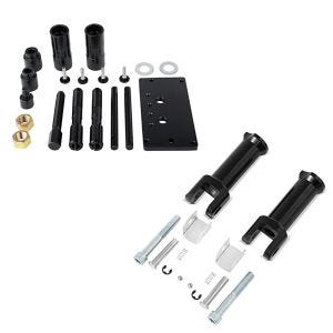 Set: Nockenwellenlager Werkzeug für Harley Softail Standard 20-21 Craftride + Sozius Fussrasten-Halter für Harley Davidson Softail 18-21 Craftride schwarz_1