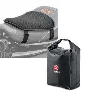 Set: Gel Sitzkissen BMW R 1200 GS / Adventure Komfortkissen M Tourtecs schwarz + Innentasche für BMW R 1200 GS / Adventure Bagtecs für Namib / Atlas / Gobi_1