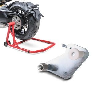 Set: Einarmständer KTM 1290 Super Duke GT 16-21 Montageständer ConStands Single-Classic rot + Adapterplatte für ConStands Power für KTM 1290 Super Duke GT 16-21_1