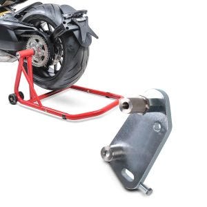 Set: Einarmständer Ducati Monster 1200 / S 14-20 Montageständer ConStands Single-Classic rot + Adapterplatte für ConStands Power Ducati Monster 1200/ S 14-20_1