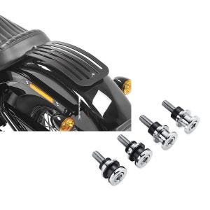Set: Gepäckträger für Harley Softail Slim 18-21 Solo Rack L1 Gepäckbrücke Craftride + Anbausatz Docking Hardware Kit für Harley-Davidson Softail 18-21 52300646 Craftride_1
