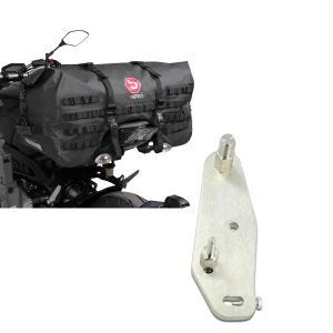 Set: Hecktasche für Yamaha MT-07 / Tracer 700 Bagtecs SX70 70Ltr schwarz + Adapterplatte für ConStands Power Yamaha MT-07/ Tracer 13-21_1