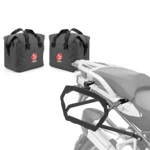 Set: Aluminium Koffer Innentasche für BMW R 1200 GS / Adventure 04-18 rechts und links Bagtecs + Kofferträger für BMW R 1200 GS 13-18 Bagtecs SLP für Alukoffer und Satteltaschen_1