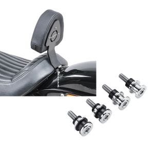 Set: Fahrer Sissybar für Harley Davidson Softail Standard 20-21 Fahrer Rückenlehne Craftride + Anbausatz Docking Hardware Kit für Harley-Davidson Softail 18-21 52300646 Craftride_1