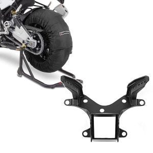 Set: Reifenwärmer Set für Yamaha YZF-R6 YZF-R1 ConStands Laguna Seca 60-80°C schwarz + Verkleidungshalter für Yamaha YZF-R6 08-15 Verkleidungshalterung_1