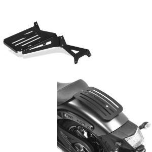 Set: Gepäckträger Kawasaki Vulcan S/ Cafe 15-21 Craftride schwarz + Gepäckträger für Kawasaki Vulcan S / Café 15-21 Solo Rack L1 Gepäckbrücke Craftride_1