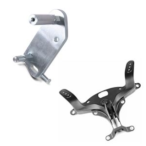 Set: Adapterplatte für ConStands Power Yamaha YZF-R1 04-06 + Verkleidungshalter für Yamaha YZF-R1 04-06 Verkleidungshalterung_1