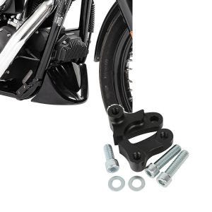 Set: Bugspoiler für Harley Davidson Dyna Street Bob 06-17 Craftride + Tieferlegungskit 1,75" Zoll für Harley Dyna Street Bob 06-17 Tieferlegung Craftride_1