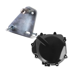 Set: Adapterplatte für ConStands Power Suzuki GSR 600 06-11 + Lichtmaschinendeckel für Suzuki GSR 600/ 750 06-16 Limadeckel Motordeckel_1