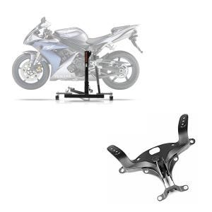 Set: Zentralständer Yamaha YZF-R1 04-06 grau Motorradheber ConStands Power-Evo + Verkleidungshalter für Yamaha YZF-R1 04-06 Verkleidungshalterung_1