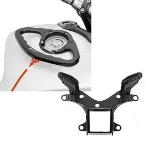 Set: Sozius Haltegriff für Yamaha YZF-R6 / YZF-R1 PG1 Zaddox + Verkleidungshalter für Yamaha YZF-R6 08-15 Verkleidungshalterung_1