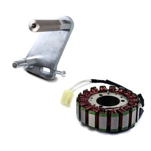 Set: Adapterplatte für ConStands Power Suzuki GSX-R 600/ 750 04-05 + Lichtmaschine Stator für Suzuki GSX-R 750 / 600 00-05 Alternator Zaddox_1