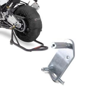 Set: Reifenwärmer Set für Yamaha YZF-R6 YZF-R1 ConStands Laguna Seca 60-80°C schwarz + Adapterplatte für ConStands Power Yamaha YZF-R1 04-06_1