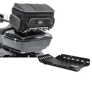 Set: Hecktasche für Honda Gold Wing 1800 / 1500 Topcase Tasche Craftride TT1 73Ltr + Motorschutz Honda Goldwing GL 1800 01-16 Unterbodenschutz Spoiler Craftride_1