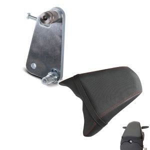 Set: Adapterplatte für ConStands Power Honda CB 1000 R 18-21 + Soziussitz für Honda CB 1000 R 18-20 Beifahrersitz schwarz_1