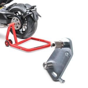 Set: Einarmständer Ducati Monster 1200 / S 14-20 Montageständer ConStands Single-One rot + Adapterplatte für ConStands Power Ducati Monster 1200/ S 14-20_1