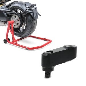 Set: Einarmständer Honda CB 1000 R 08-16 Montageständer ConStands Single-Classic rot + Spiegelverlängerung Honda CB 1000 R 08-16 Tourtecs Paar 40mm schwarz_1