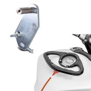 Set: Adapterplatte für ConStands Power Yamaha YZF-R1 07-14 + Sozius Haltegriff für Yamaha YZF-R6 / YZF-R1 PG1 Zaddox_1
