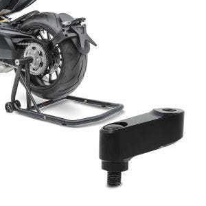Set: Einarmständer Honda CB 1000 R 08-16 Montageständer ConStands Single-Classic schwarz matt + Spiegelverlängerung Honda CB 1000 R 08-16 Tourtecs Paar 40mm schwarz_1