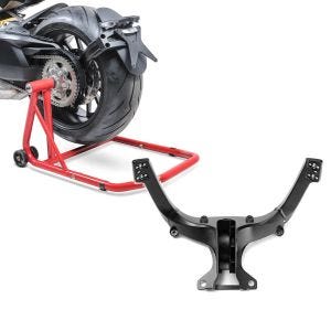 Set: Einarmständer Ducati 1098 07-08 Montageständer ConStands Single-Classic rot + Verkleidungshalter für Ducati 1198 / 1098 / 848 / Evo Verkleidungshalterung_1